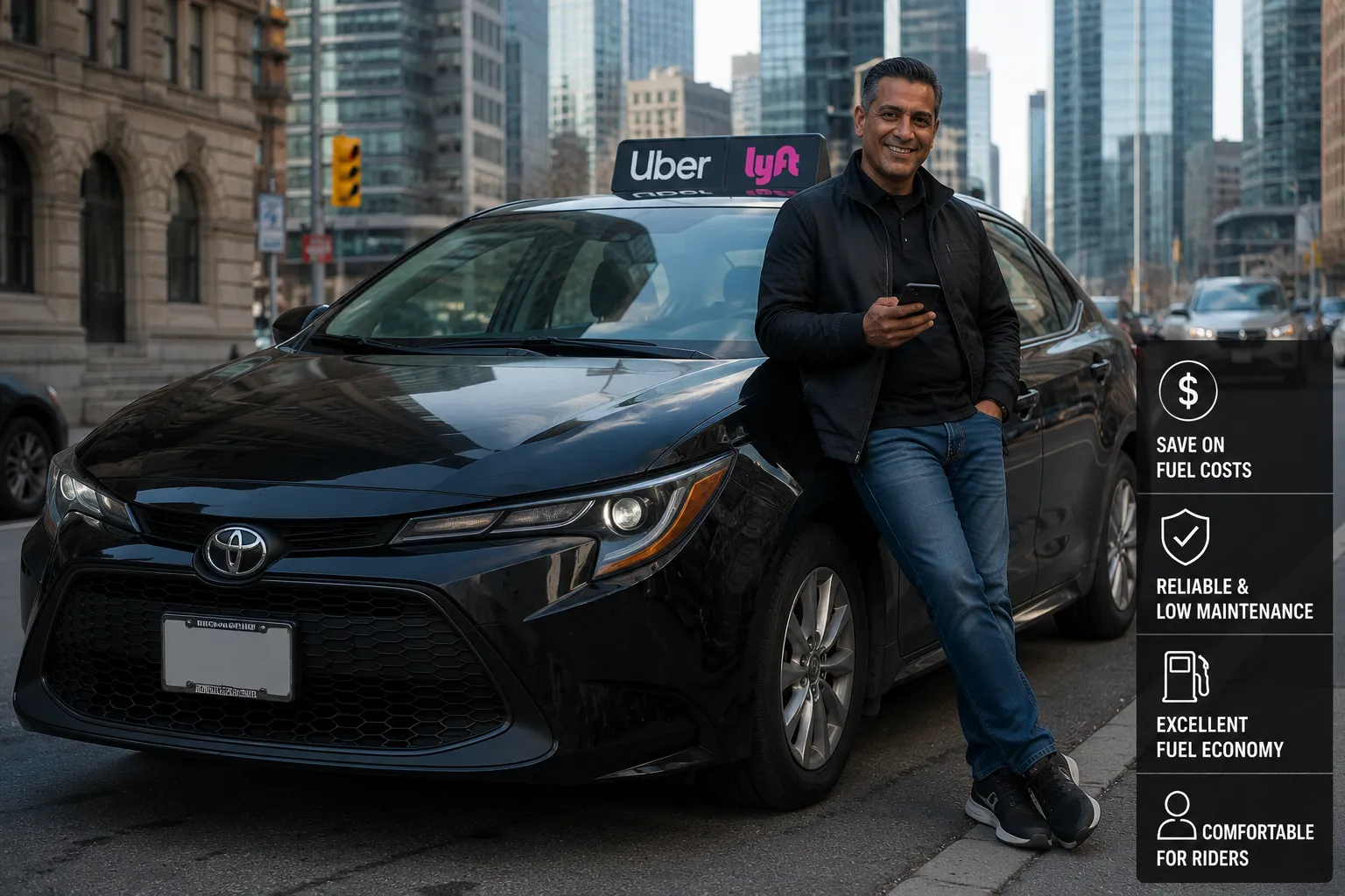Best Used Cars for Uber and Lyft Drivers in Ontario