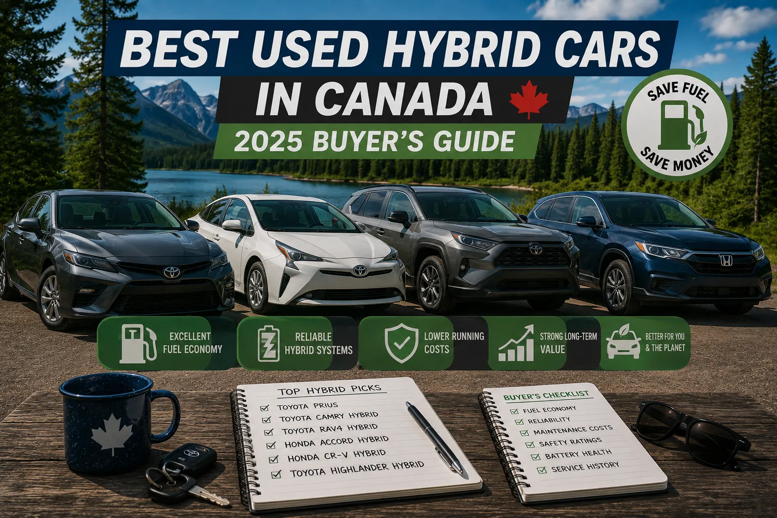 Best Used Hybrid Cars in Canada — 2025 Buyer's Guide