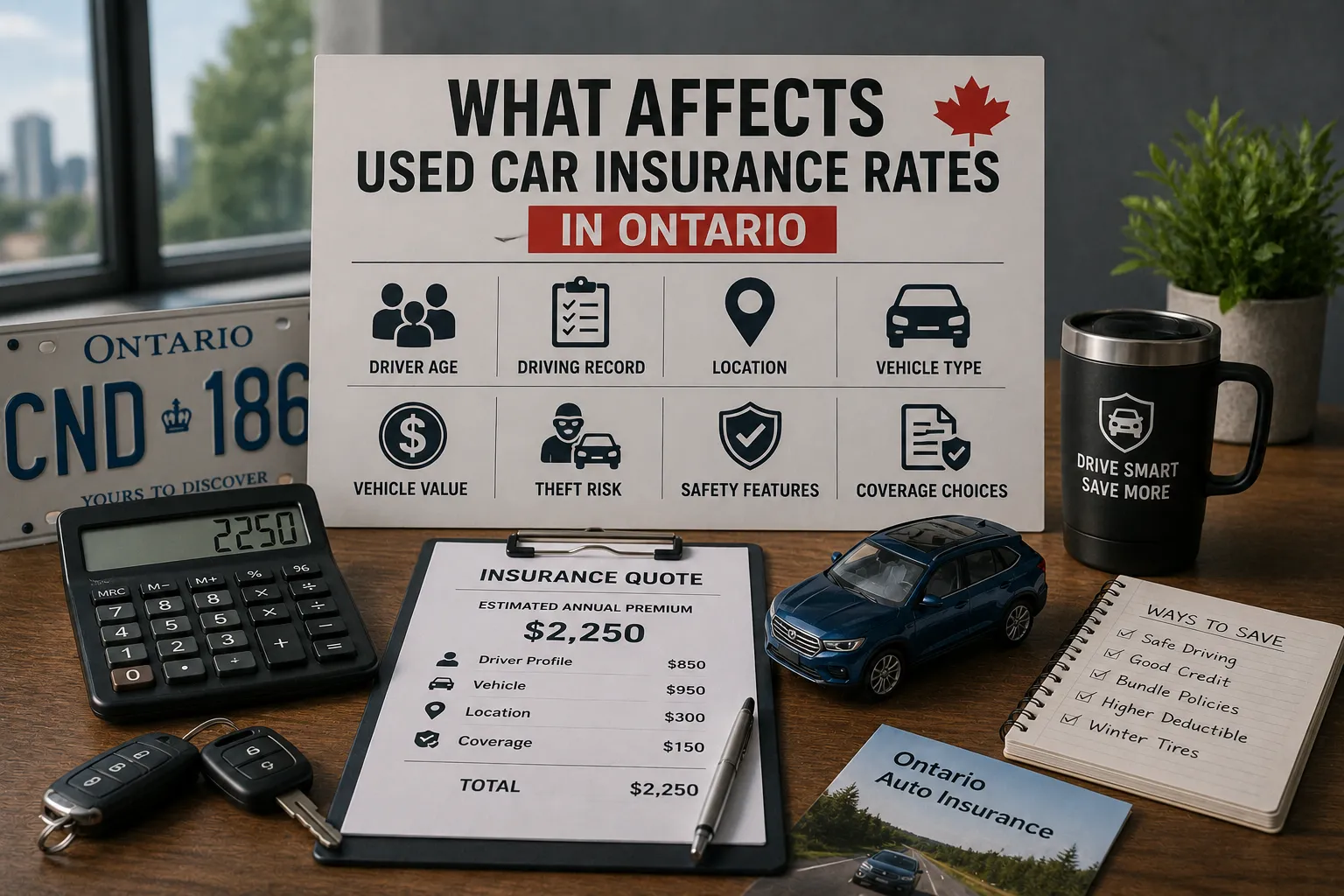 What Affects Used Car Insurance Rates in Ontario?